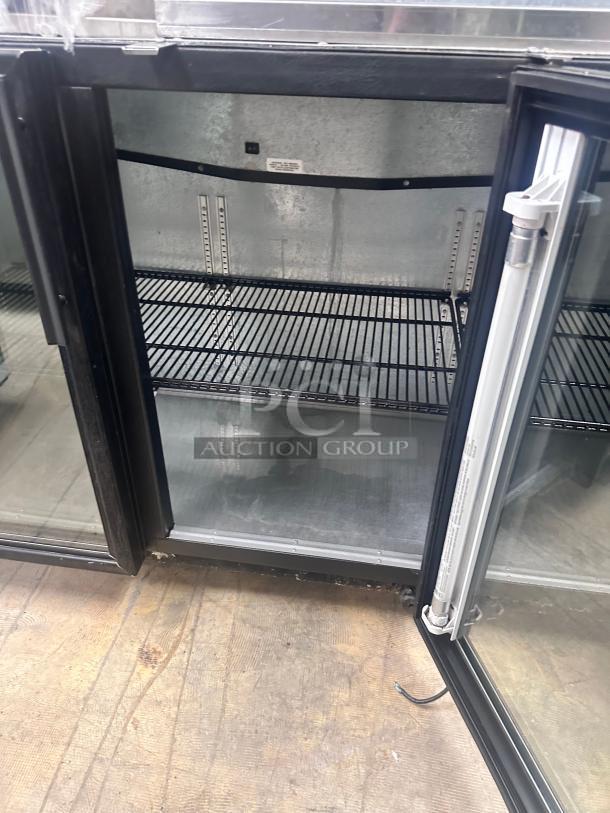 Awesome True  72" Back Bar Refrigerator - 3 Glass Doors 115v Tested and Working! - Image 8 of 9
