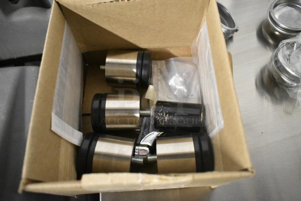BRAND NEW SCRATCH AND DENT! 2022 Elektra KUP2BM Stainless Steel Commercial Countertop 2 Group Espresso Machine w/ Steam Wand and 2 Portafilters. 240 Volts, 1 Phase. - Image 5 of 11