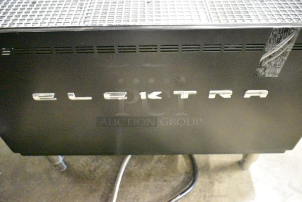 BRAND NEW SCRATCH AND DENT! 2022 Elektra KUP2BM Stainless Steel Commercial Countertop 2 Group Espresso Machine w/ Steam Wand and 2 Portafilters. 240 Volts, 1 Phase. - Image 10 of 11
