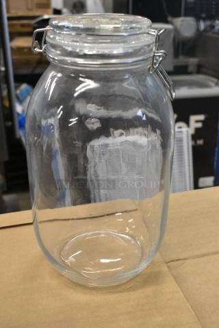BRAND NEW SCRATCH AND DENT! Box of 2 Jars w/ Lid