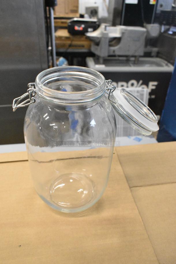 BRAND NEW SCRATCH AND DENT! Box of 2 Jars w/ Lid - Image 4 of 4