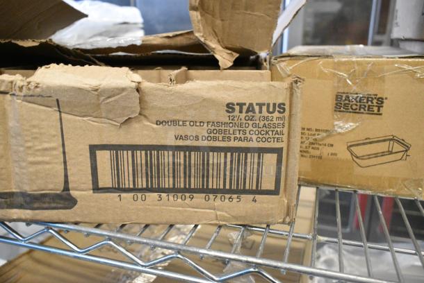 BRAND NEW SCRATCH AND DENT! Box of 12 Libbey 478 Status 12.5 oz Double Old Fashioned Glasses - Image 6 of 6