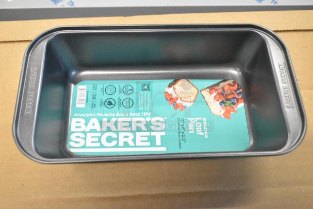 BRAND NEW SCRATCH AND DENT! Box of 12 Bakers Secret BS10201 Loaf Pan - Image 4 of 7