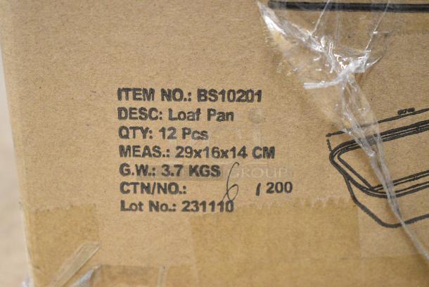 BRAND NEW SCRATCH AND DENT! Box of 12 Bakers Secret BS10201 Loaf Pan - Image 7 of 7