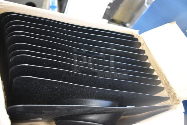 BRAND NEW SCRATCH AND DENT! Box of 12 Oatey 11873 No-Caulk All-Flash Color-Flash Roof Flashing 1-1/2 in - 3 in. Galvanized Black - Image 1 of 9