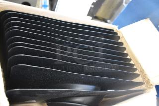 BRAND NEW SCRATCH AND DENT! Box of 12 Oatey 11873 No-Caulk All-Flash Color-Flash Roof Flashing 1-1/2 in - 3 in. Galvanized Black