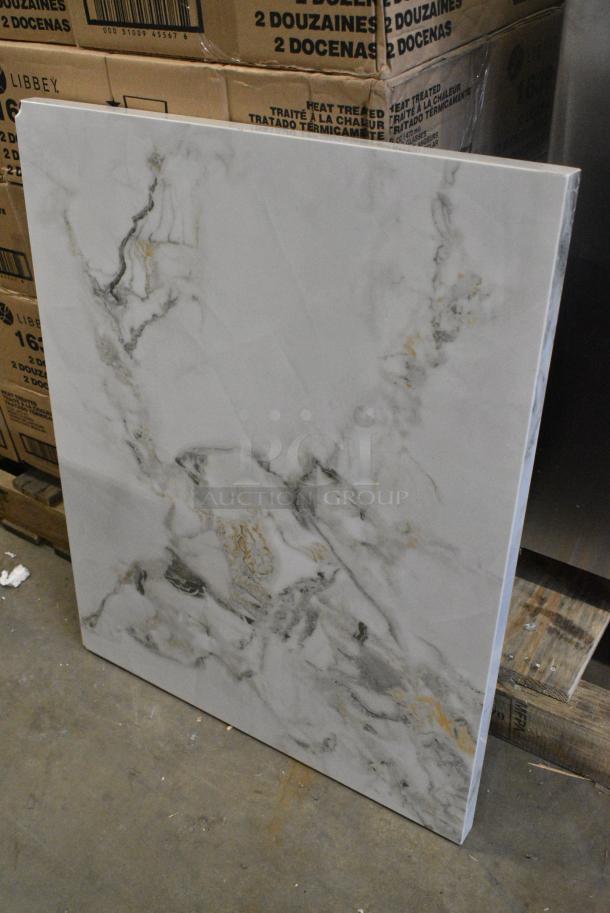 2 BRAND NEW SCRATCH AND DENT! Art Marble Tabletop. 2 Times Your Bid! - Image 3 of 4