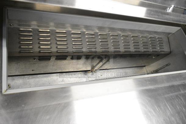 Continental SW48-12 Stainless Steel Commercial Sandwich Salad Prep Table Bain Marie Mega Top on Commercial Casters. 115 Volts, 1 Phase. Tested and Powers On But Does Not Get Cold - Image 5 of 9