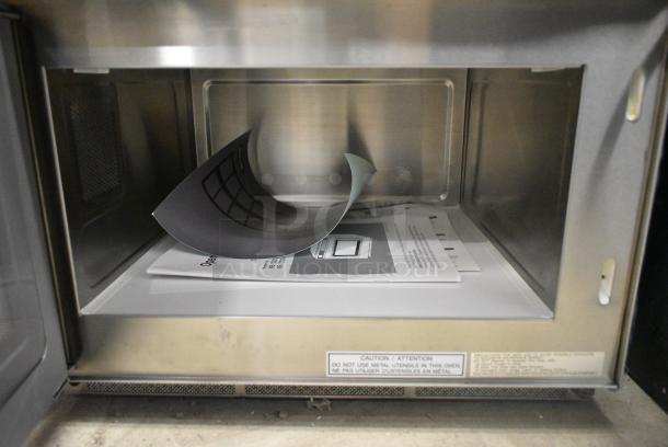 2023 Panasonic NE-17521 Stainless Steel Commercial Countertop Microwave Oven. 208 Volts, 1 Phase. - Image 4 of 6