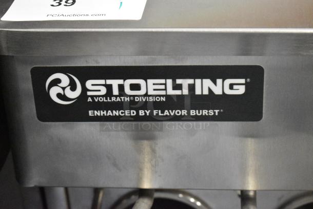 2023 Stoelting F131-38I2 Stainless Steel Commercial Countertop 2 Flavor w/ Twist Soft Serve Ice Cream Machine. 208-240 Volts, 1 Phase. - Image 2 of 7