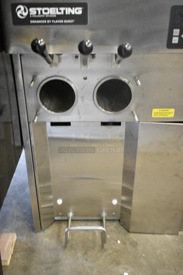 2023 Stoelting F131-38I2 Stainless Steel Commercial Countertop 2 Flavor w/ Twist Soft Serve Ice Cream Machine. 208-240 Volts, 1 Phase. - Image 4 of 7
