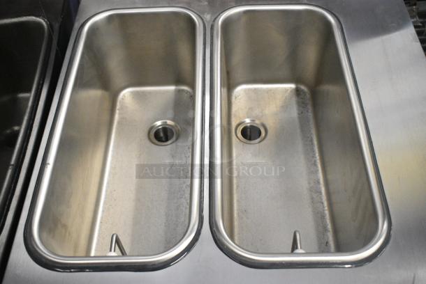 2023 Stoelting F131-38I2 Stainless Steel Commercial Countertop 2 Flavor w/ Twist Soft Serve Ice Cream Machine. 208-240 Volts, 1 Phase. - Image 5 of 7
