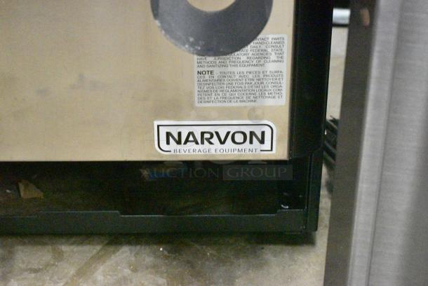 BRAND NEW SCRATCH AND DENT! Narvon 378RBD5G2 Double 5 Gallon Bowl Refrigerated Beverage Dispenser. 115 Volts, 1 Phase. Tested and Working! - Image 2 of 5