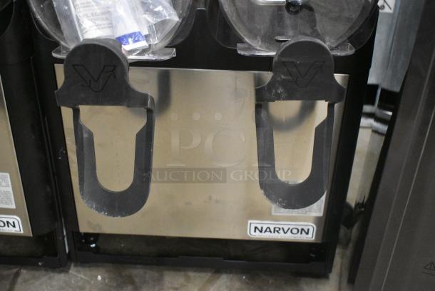 BRAND NEW SCRATCH AND DENT! Narvon 378RBD5G2 Double 5 Gallon Bowl Refrigerated Beverage Dispenser. 115 Volts, 1 Phase. Tested and Working! - Image 3 of 5