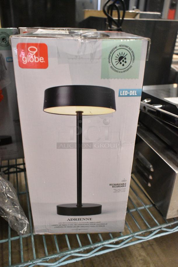 4 BRAND NEW SCRATCH AND DENT! Globe Adrienne Lamp. 4 Times Your Bid! - Image 1 of 5