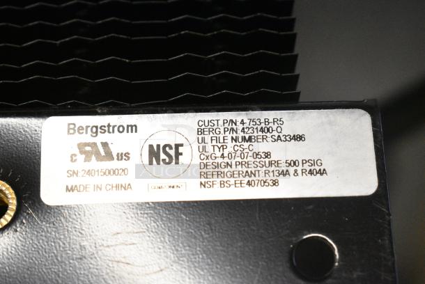 BRAND NEW SCRATCH AND DENT! Bergstrom Condenser. - Image 7 of 7