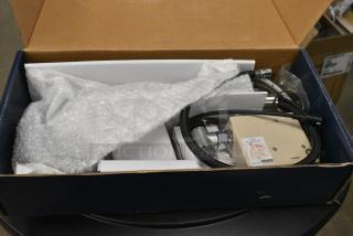 BRAND NEW SCRATCH AND DENT! 750EFDMHSBK2 Waterloo Deck Mount Matte Black Hands-Free Sensor Faucet with 6 1/2" Gooseneck Spout and Concealed Sensor