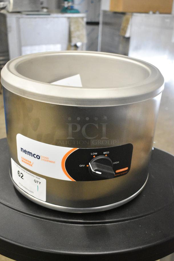 BRAND NEW SCRATCH AND DENT! 2024 Nemco 6103A Metal Commercial Countertop Soup Kettle Food Warmer. 120 Volts, 1 Phase. Tested and Working! - Image 1 of 8