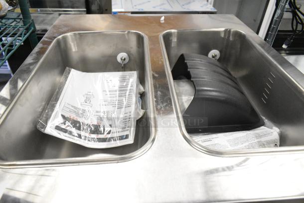 BRAND NEW SCRATCH AND DENT! 2024 Taylor C002-33 Stainless Steel Commercial Floor Style Air Cooled Continuous Dispensing Batch Freezer. 208-230 Volts, 3 Phase. - Image 5 of 7