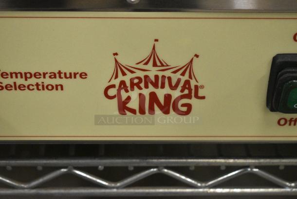 BRAND NEW SCRATCH AND DENT! 2023 Carnival King 382TCM16DBL Stainless Steel Commercial Countertop 16" Dual Non-Stick Crepe Maker. 208-240 Volts, 1 Phase. - Image 2 of 6