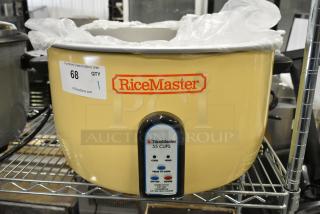 BRAND NEW SCRATCH AND DENT! Town RiceMaster 57155 110 Cup (55 Cup Raw) Electronic Rice Cooker / Warmer. 230 Volts, 1 Phase.