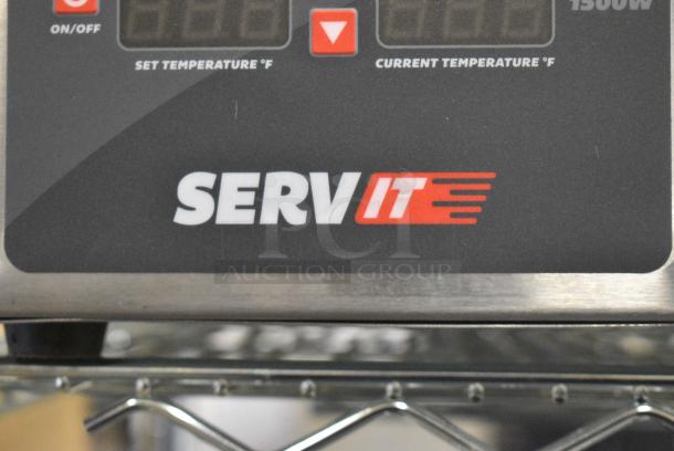BRAND NEW SCRATCH AND DENT! 2023 ServIt 423FW150L 12" x 27" 4/3 Size Electric Countertop Food Warmer with Digital Controls. 120 Volts, 1 Phase. Tested and Working! - Image 3 of 7