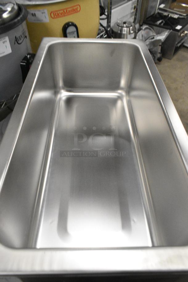 BRAND NEW SCRATCH AND DENT! 2023 ServIt 423FW150L 12" x 27" 4/3 Size Electric Countertop Food Warmer with Digital Controls. 120 Volts, 1 Phase. Tested and Working! - Image 5 of 7