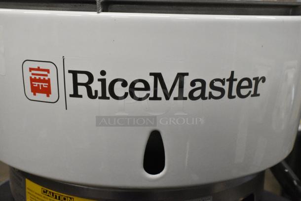 BRAND NEW SCRATCH AND DENT! RiceMaster RM-55N-R Natural Gas 110 Cup (55 Cup Raw) Gas Rice Cooker and Warmer. - Image 3 of 6