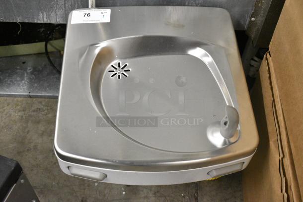 BRAND NEW SCRATCH AND DENT! Oasis Stainless Steel Wall Mount Water Fountain. - Image 2 of 6