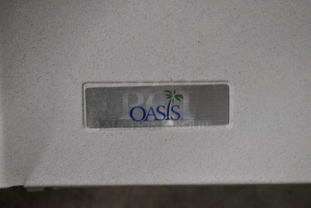BRAND NEW SCRATCH AND DENT! Oasis Stainless Steel Wall Mount Water Fountain. - Image 3 of 6