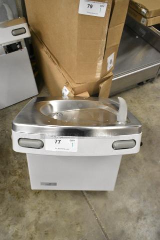 BRAND NEW SCRATCH AND DENT! Oasis Stainless Steel Wall Mount Water Fountain.