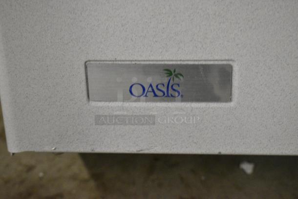 BRAND NEW SCRATCH AND DENT! Oasis Stainless Steel Wall Mount Water Fountain. - Image 2 of 4
