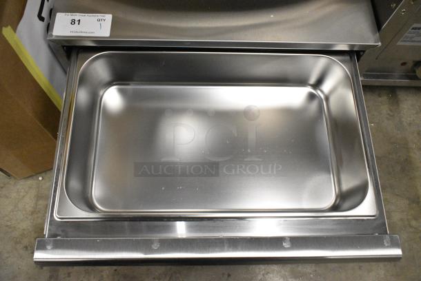 BRAND NEW SCRATCH AND DENT! Avantco 177BW32 Stainless Steel 32 Bun Warmer. 120 Volts, 1 Phase. Tested and Working! - Image 5 of 7