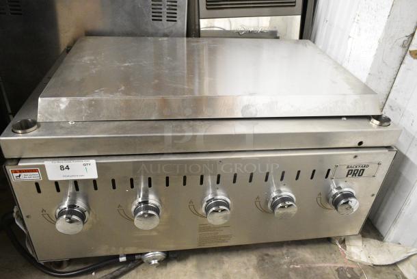BRAND NEW SCRATCH AND DENT! 2023 Backyard Pro 554LPG36 36" Stainless Steel Liquid Propane Outdoor Grill - Image 1 of 9