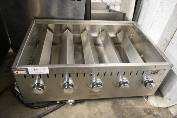 BRAND NEW SCRATCH AND DENT! 2023 Backyard Pro 554LPG36 36" Stainless Steel Liquid Propane Outdoor Grill - Image 6 of 9