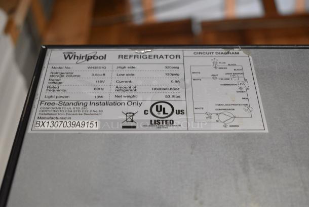 Whirlpool WH35S1Q Mini Cooler. 115 Volts, 1 Phase. Tested and Working! - Image 6 of 6