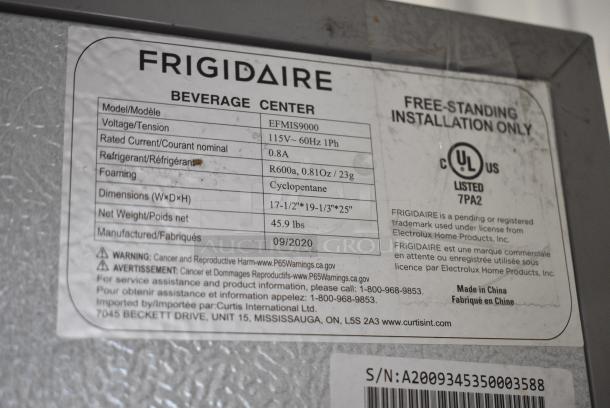 Frigidaire EFMIS9000 Mini Cooler Merchandiser. 115 Volts, 1 Phase. Tested and Working! - Image 5 of 5