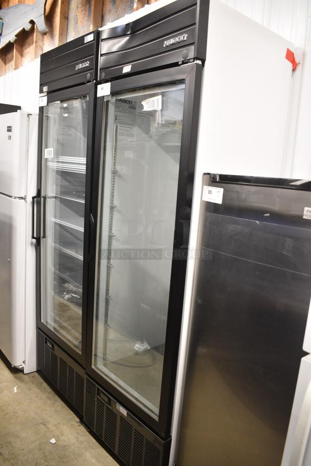 2019 Habco SE18 Metal Commercial Single Door Reach In Cooler Merchandiser. 115 Volts, 1 Phase. Tested and Working! - Image 1 of 5