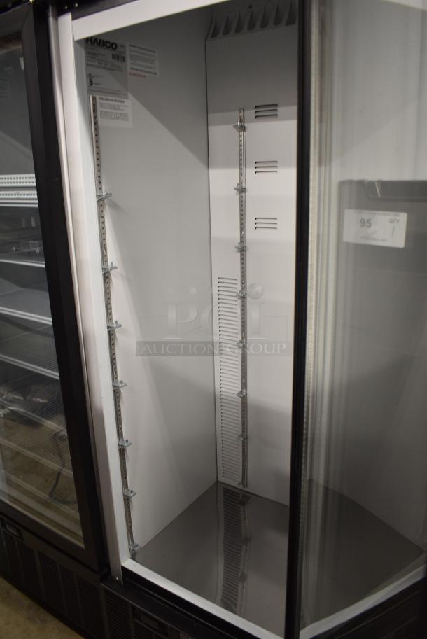 2019 Habco SE18 Metal Commercial Single Door Reach In Cooler Merchandiser. 115 Volts, 1 Phase. Tested and Working! - Image 3 of 5