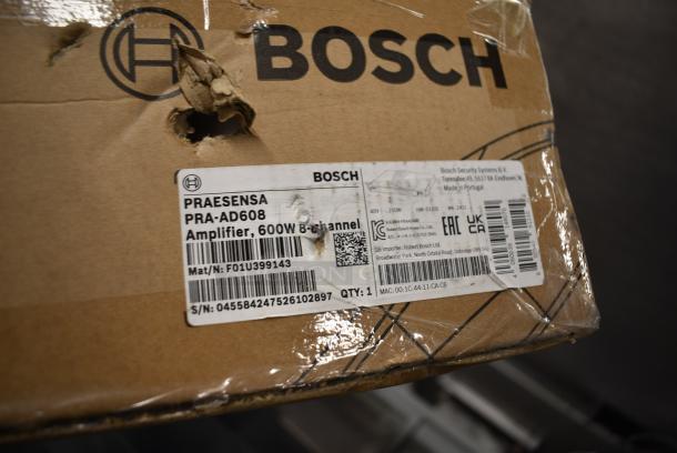 BRAND NEW IN BOX! Bosch PRA-AD608 8 Channel Amplifier - Image 4 of 4