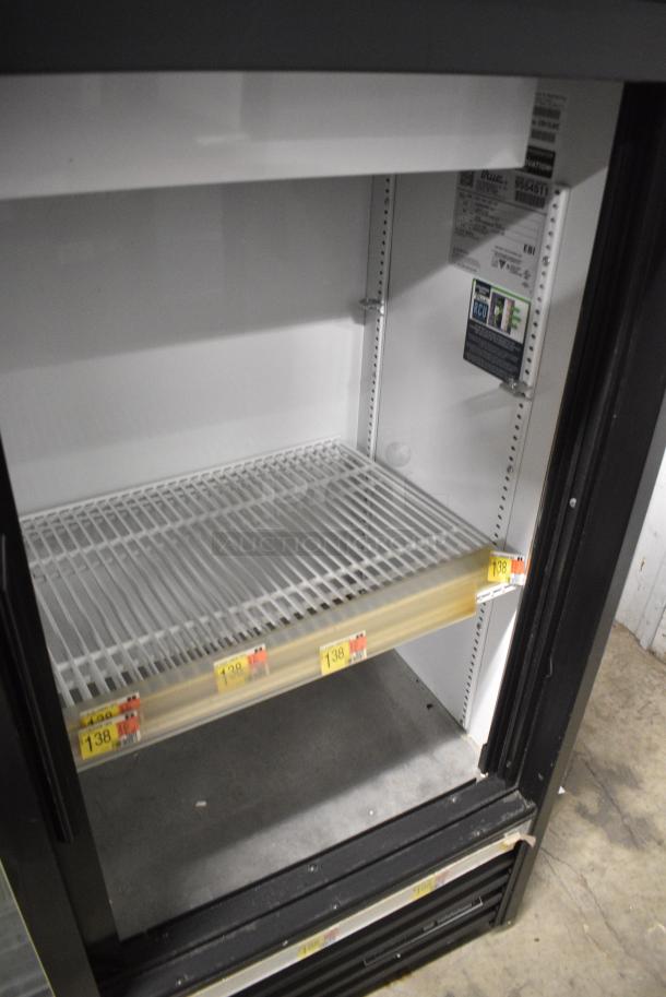 2019 True GDM-41SL-48-LD Metal Commercial 2 Door Reach In Cooler Merchandiser w/ Poly Coated Racks. 115 Volts, 1 Phase. Tested and Working! - Image 4 of 6