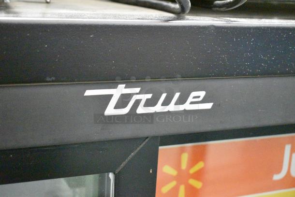 2018 True GDM-41SL-48-LD Metal Commercial 2 Door Reach In Cooler Merchandiser w/ Poly Coated Racks. 115 Volts, 1 Phase. Tested and Does Not Power On - Image 2 of 6