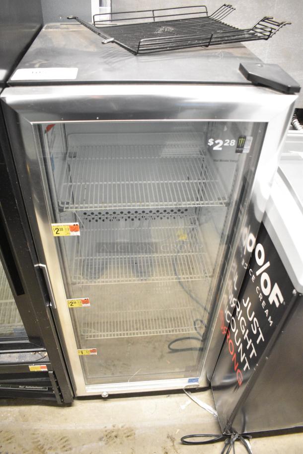 2020 IDW G4-H0234B Mini Cooler Merchandiser w/ Poly Coated Racks. 115 Volts, 1 Phase. Tested and Working! - Image 1 of 5