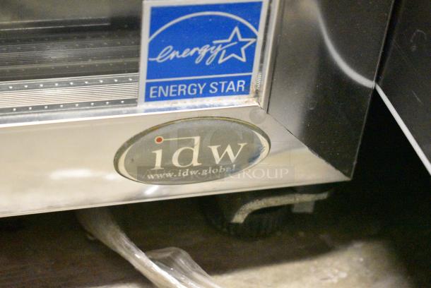 2020 IDW G4-H0234B Mini Cooler Merchandiser w/ Poly Coated Racks. 115 Volts, 1 Phase. Tested and Working! - Image 2 of 5