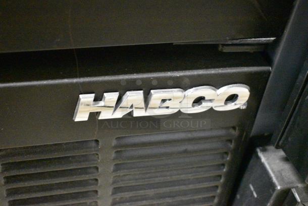 Habco SE12 Metal Commercial Single Door Reach In Cooler Merchandiser w/ Poly Coated Racks. 115 Volts, 1 Phase. Tested and Working! - Image 2 of 5