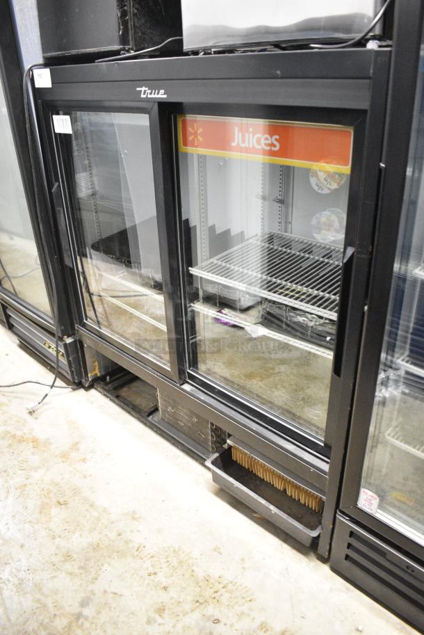 2016 True GDM-41SL-48-HC-LD Metal Commercial 2 Door Reach In Cooler Merchandiser w/ Poly Coated Racks. 115 Volts, 1 Phase. Tested and Working! - Image 1 of 5