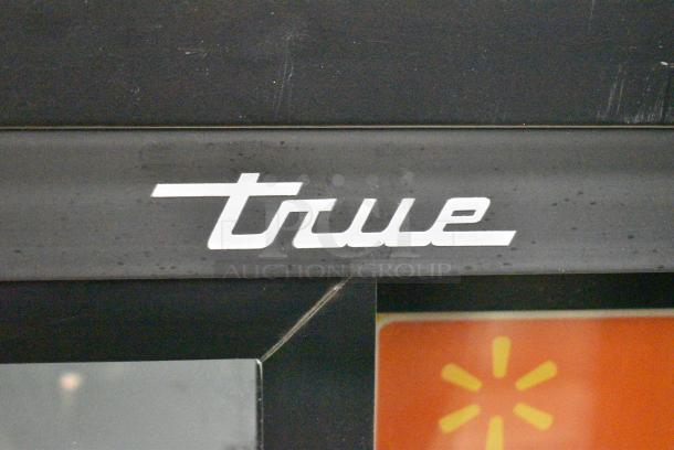 2016 True GDM-41SL-48-HC-LD Metal Commercial 2 Door Reach In Cooler Merchandiser w/ Poly Coated Racks. 115 Volts, 1 Phase. Tested and Working! - Image 2 of 5
