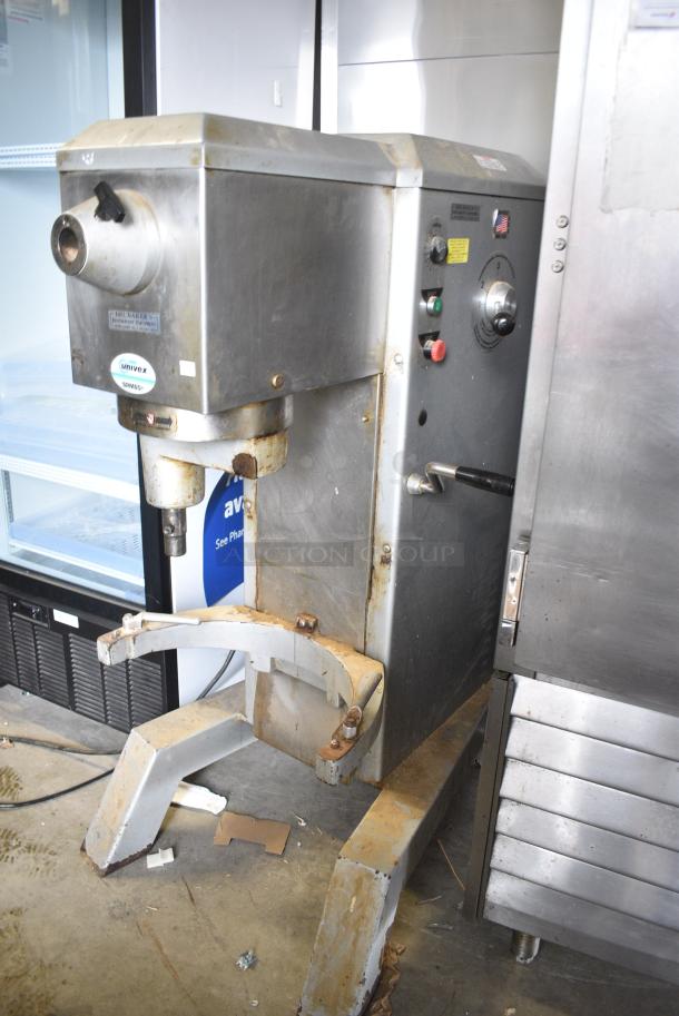 Univex SRM60 Metal Commercial Floor Style 60 Quart Planetary Dough Mixer. 208-240 Volts, 1 Phase. - Image 1 of 6