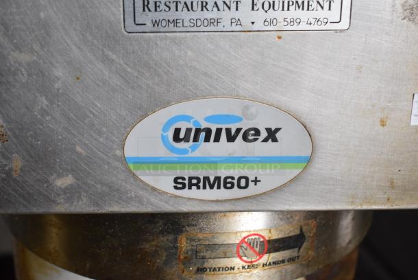 Univex SRM60 Metal Commercial Floor Style 60 Quart Planetary Dough Mixer. 208-240 Volts, 1 Phase. - Image 4 of 6