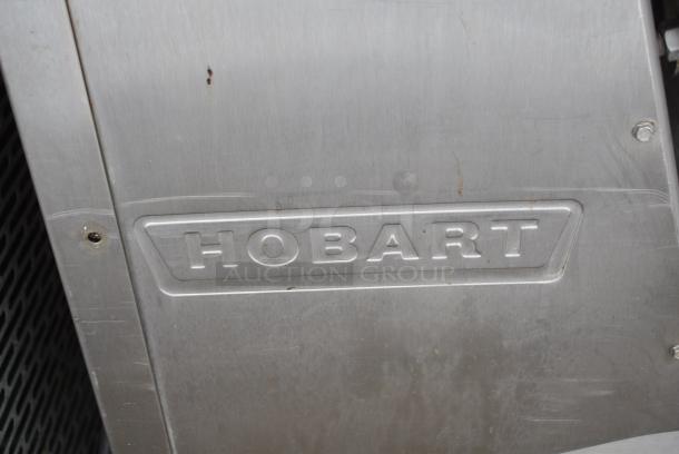 Hobart MG1532 Metal Commercial Floor Style Meat Mixer Grinder on Commercial Casters. 208 Volts, 3 Phase. - Image 3 of 9